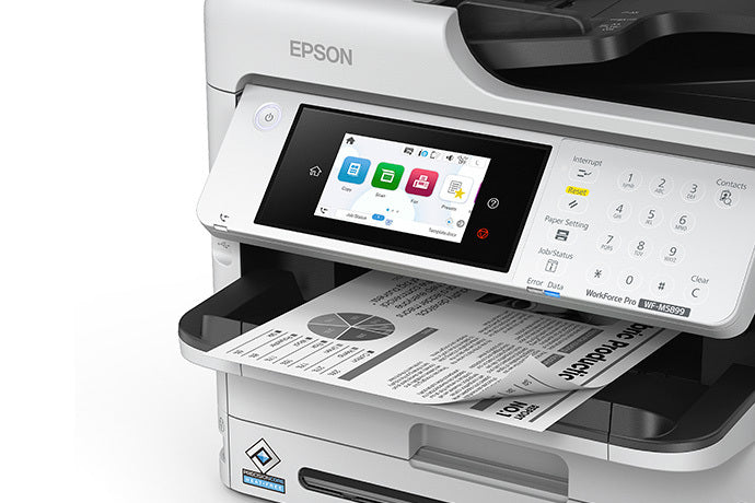 Epson WorkForce Pro WF-M5899 Impresora Multifunción Inyección de tinta WiFi Negro, Blanco