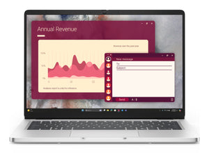 Laptop Dell Pro 14 PC14250 Intel Ultra 7-255U Ram 16Gb SSD 512Gb Win 11 Pro Garantia 3Años Basico
