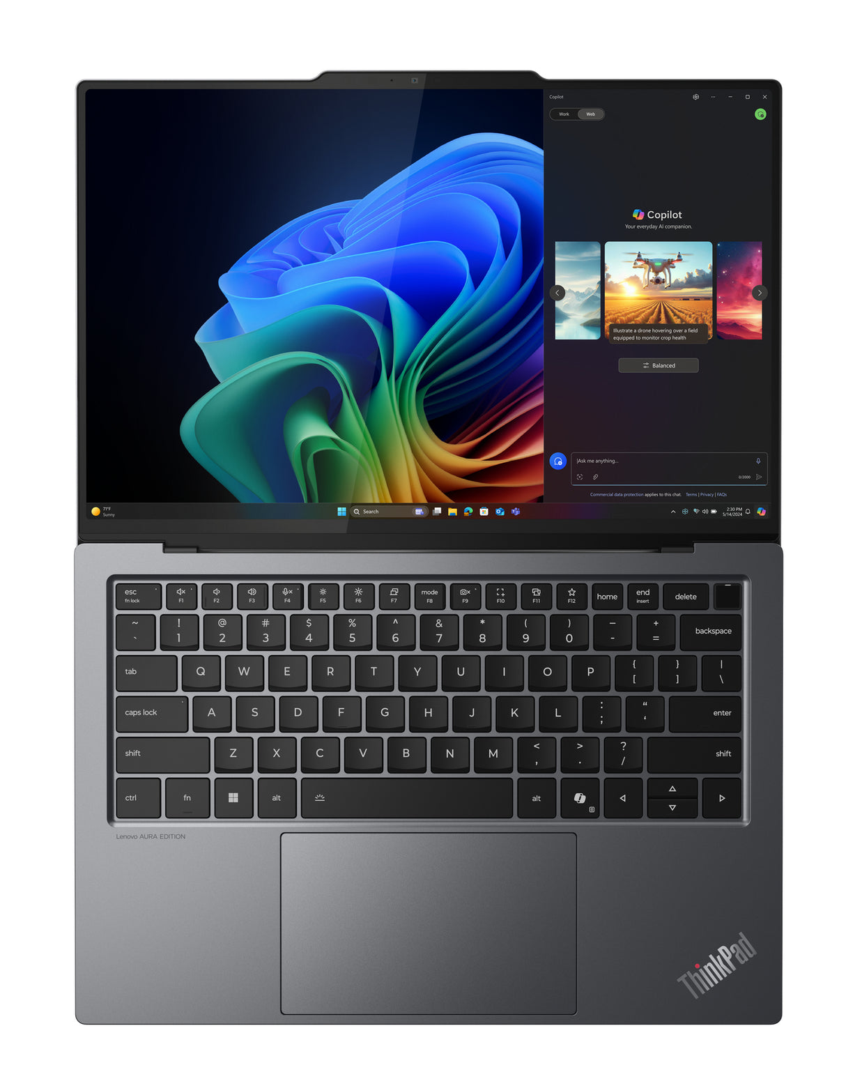 R-Go Tools ThinkPad X9-14 Gen 1 Aura Edition Copilot+ PC Ordenadores portátiles Portátil Gris 35,6 cm