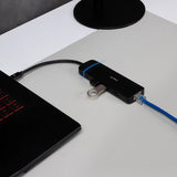 Acteck GATE 5 DH650 USB Tipo C 10200 Mbit/s Negro, HDMI, 3840 x 2160 Pixeles