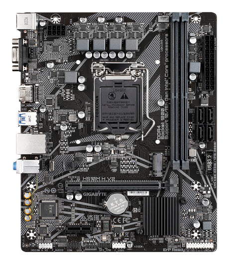 GIGABYTE H510M H V2 2.0 placas base Intel LGA 1200 (Socket H5) LGA 1200 (Socket H5) 64 GB