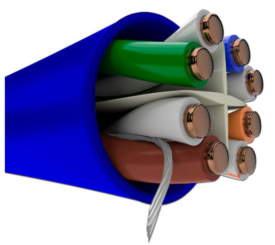 Nexxt Solutions AB356NXT17 cable de red Azul 305 m Cat6 U/UTP (UTP)