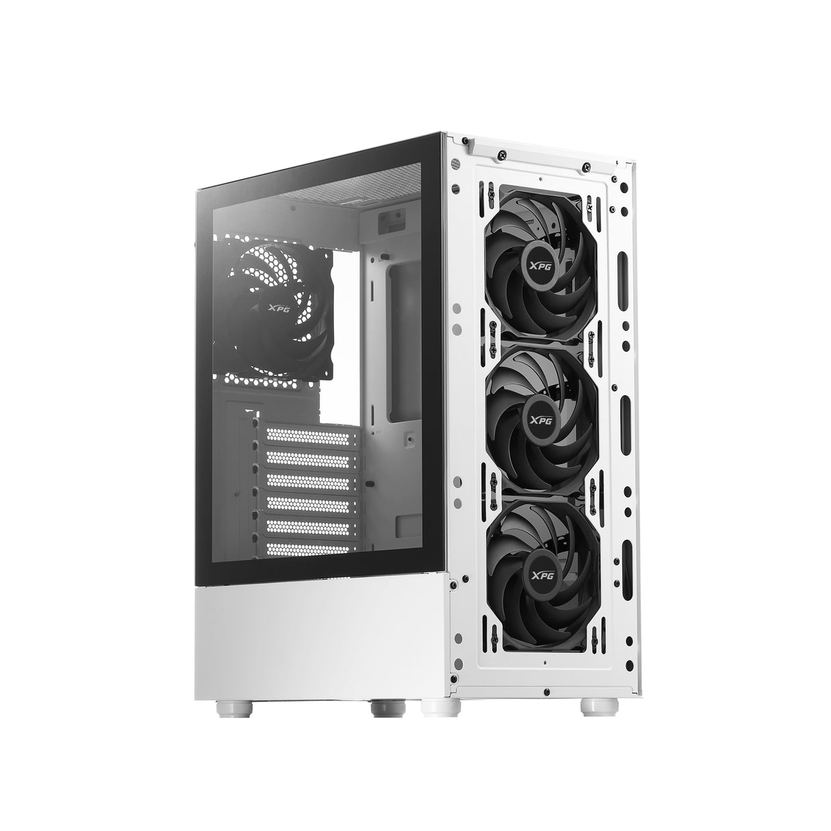 XPG VALOR MESH Torre Media Blanca carcasas ordenador Midi Tower PC Blanco ATX, micro ATX, Mini-ITX
