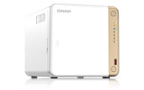 QNAP TS-462-4G Servidor 0 GB Serial ATA III 3.5,M.2,2.5 cm (3.5,M.2,2.5") 2