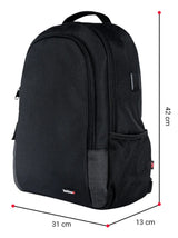 TechZone TZ21LBP04 maletín para laptop 39.6 cm (15.6") Mochila Negro, Tirante para hombro
