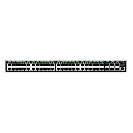 Grandstream Networks GWN7806 dispositivo de redes Gestionado L2+ Gigabit Ethernet (10/100/1000) Gris, Montaje en rack