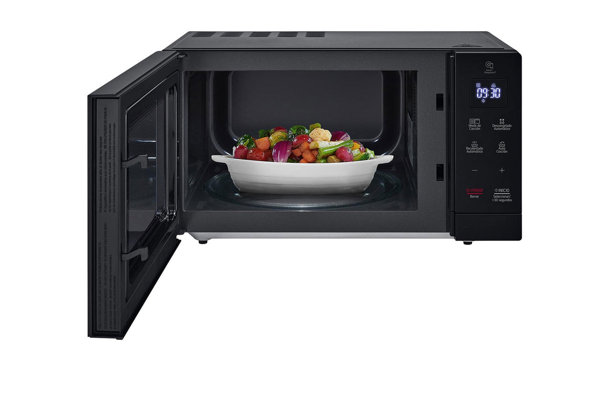 LG NeoChef MH7032JAS microondas Negro Microondas con grill Encimera 30 L