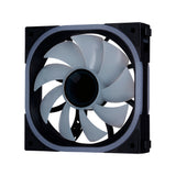 VORAGO Ventilador GAME FACTOR FG500-BK, 3 Velocidades, 50W, Silencioso
