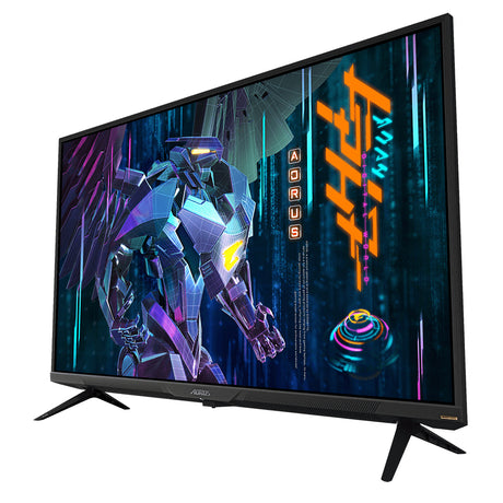 GIGABYTE AORUS FV43U 43” Monitor de Juego Pro 4K - 3840 x 2160 (UHD), 144Hz, 1ms, 750 cd/m2, FreeSync Premium Pro, DisplayHDR 1000, HDMI 2.1, Displayport 1.4 Monitor 109,2 cm (43") 3840 x 2160 Pixeles 4K Ultra HD Negro