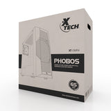 Xtech XT-GMR4 gabinete de computadora Midi Tower Negro, ATX, Micro ATX, SPCC