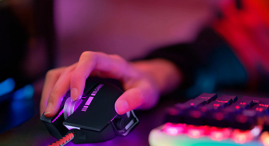 Xtech XTM-720 ratón Juego Diestro USB tipo A Óptico 7200 DPI, 7000 fps, Negro