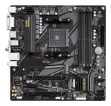 GIGABYTE B550M DS3H AC Placa base - Procesadores AMD Ryzen 5000, VRM de 5+3 fases, hasta 4733 MHz DDR4, 1xPCIe 4.0 + 1xPCIe 3.0 M.2, Wi-Fi 5, LAN 1GbE, USB 3.2 Gen 1 placas base AMD Zócalo AM4 Zócalo AM4 DDR4-SDRAM