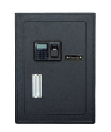 XE Seguridad CFBM-50 caja fuerte Caja fuerte portátil Negro, Lector de huellas dactilares, Llave, Cerradura con combinac
