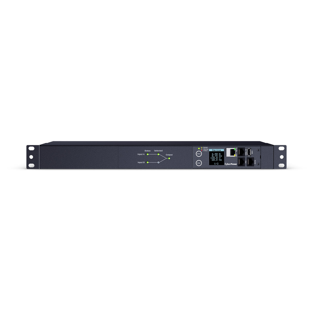 CyberPower PDU44001 unidades de distribución de energía (pdus) Regulado, Conmutado Monofásico 1U Metal