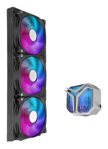 Yeyian YTT-360AL-M1 sistema de refrigeración de computadora Gabinete de la computadora Enfriador de aire 12 cm Negro