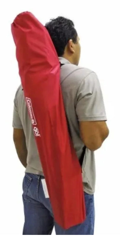 SILLA COLEMAN CON BRAZOS GO ROJA