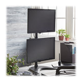 Tripp Lite DDR1527SDC Abrazadera / Soporte de Escritorio Vertical para Doble Pantalla Plana de 15" a 27" Sopor