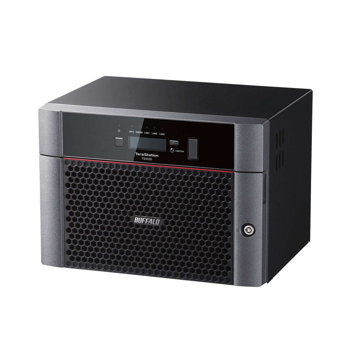 Buffalo TS5820DN16008 - Buffalo TeraStation TS5820DN NAS Escritorio Annapurna Labs Alpine AL-524 8 GB DDR4 160 TB Unidad de disco duro Negro