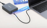 Manhattan Estación de carga GaN USB Power Delivery de 4 puertos, 240 W / PD 3.1, 4 puertos USB-C PD hasta 140 W por puer