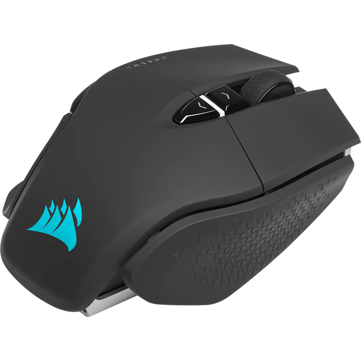 Corsair M65 RGB ULTRA ratón Juego Diestro RF Wireless + Bluetooth + USB Type-A Óptico 26000 DPI, Negro