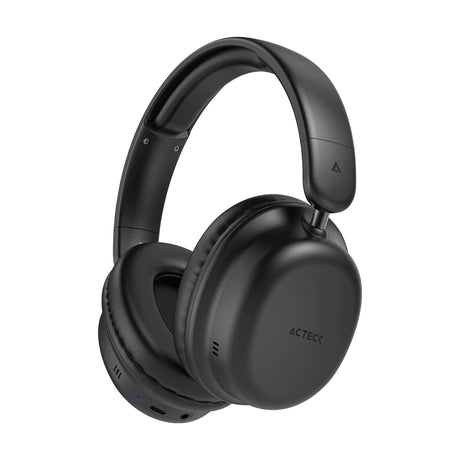 Acteck Honour 2 Plus HP626 Auriculares Inalámbrico y alámbrico Diadema Llamadas/Música USB Tipo C Bluetooth Negro