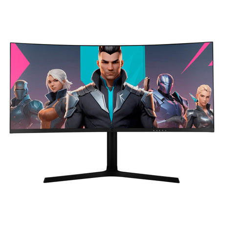 Game Factor MG802 monitor de computadora 86.4 cm (34") 3440 x 1440 Pixeles UltraWide Quad HD LED Negro