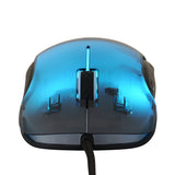 MOUSE VORAGO START THE GAME MO-505 ALAMBRICO RGB NEON HASTA 7,200 DPIS USB TRASPARENTE