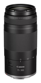 Canon RF 75-300 mm F4-5.6 Cropped frame(APS-C) camera Lente zoom Negro, Autoenfoque