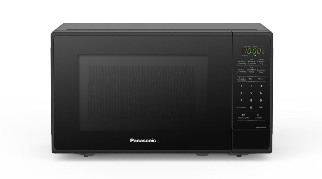 Panasonic NN-SB25JBRUH microondas Negro Solo microondas Mostrador 20 L, Pantalla incorporada, Botones