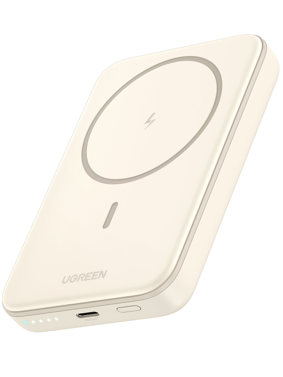 Ugreen 25208 batería externa 10000 mAh Cargador inalámbrico Beige