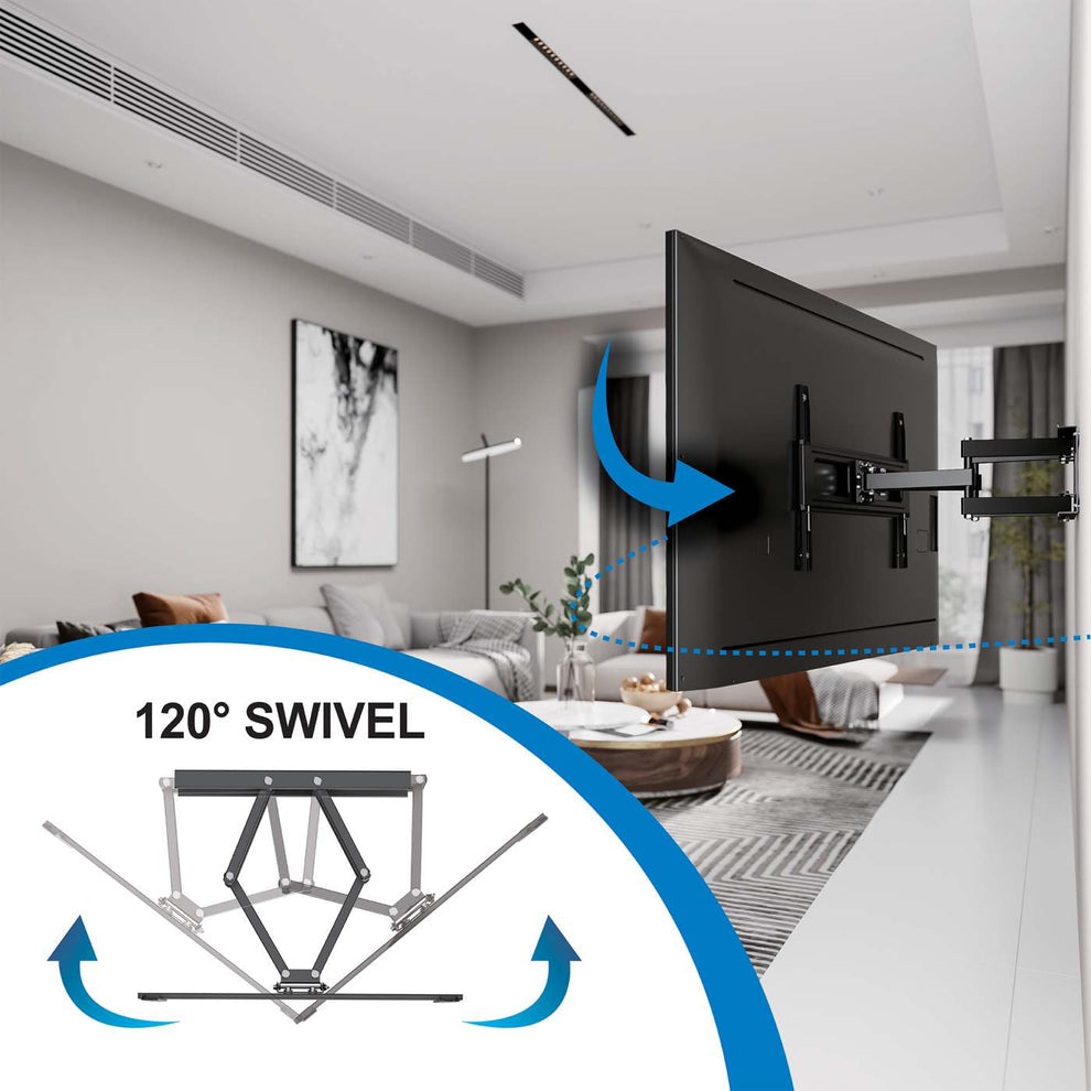 Soporte TV pExteriores  50kg, articulado