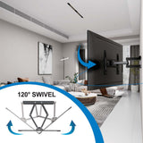 Soporte TV pExteriores  50kg, articulado