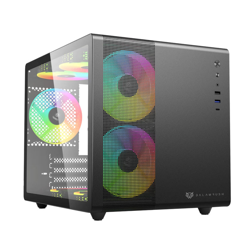 Balam Rush GI930 Carcasas ordenador Mini Tower PC Negro