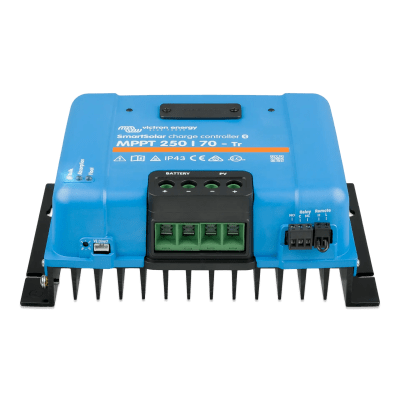 SSMPPT250/70TR - Controlador de Carga Solar MPPT / 70A / 250V / 12-24-36-48 Vcc / Bluetooth / Paralelo hasta 10 Unidades