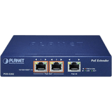 POE-E202 - PLANET POE-E202 ampliador de red Transmisor y receptor de red Negro 10, 100, 1000 Mbit/s