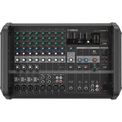 EMX5 - Yamaha EMX5 mezclador DJ 12 canales Negro