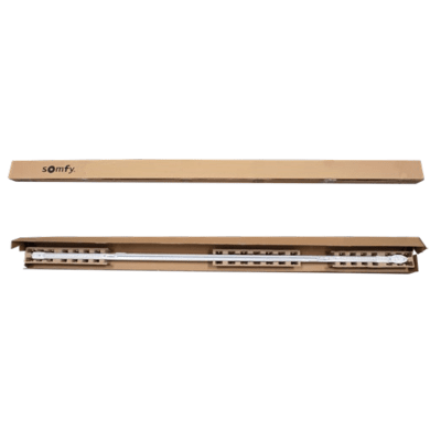 RIELRETRACURTAIN - Somfy Riel Motorizado para Cortinas / Ajustable 2.3-4 m (7.5-13.1 ft) / Carga 20 kg