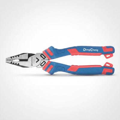 D070309 - Dongcheng Pinza de Electricista / Alta Palanca 9" / Filo Templado Láser 64 HRC D070309