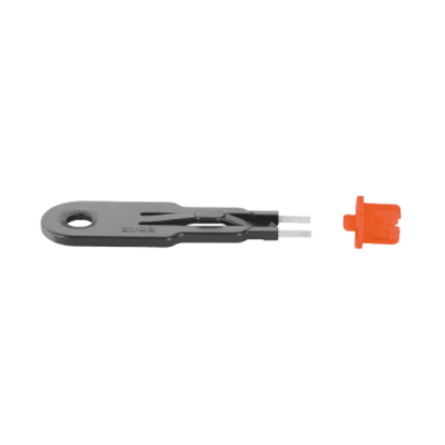 PSL-USBB - Bloqueador de Puertos USB Tipo B / 10 Unidades / Removible con Llave / Policarbonato / Rango -35°C a 93°C / RoHS