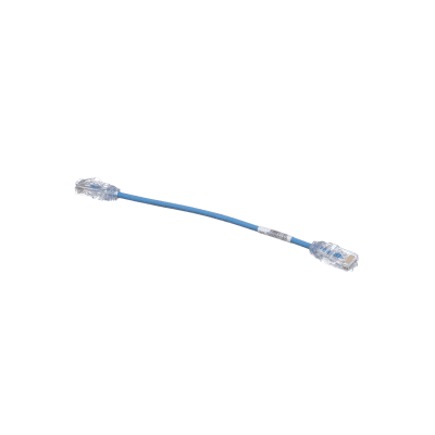 UTP28X0.2MBU - Cable de Parcheo UTP / Cat6A / 28AWG / CM-LSZH / 20 cm (0.66 ft) / Azul