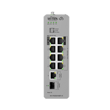 WI-PCES310GF-H - Switch Industrial PoE / 8 Puertos Gigabit PoE / 270W Budget / Uplink SFP / DIN-Rail / -30°C a 65°C / Fanless