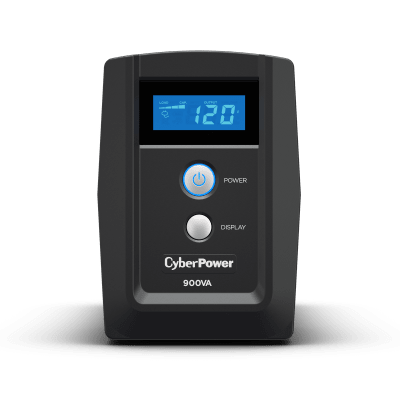 OM900ATLCD - UPS CYBERPOWER BASIC OM900ATLCD 900VA/45W-TORRE-33 MINUTOS STAN BY 120V AC ENTRADA 120V AC SALIDA 8xNEMA 5-15R