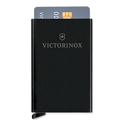 612-677 - Victorinox Tarjetero de Aluminio / Capacidad 4-6 Tarjetas / Protección RFID 612-677
