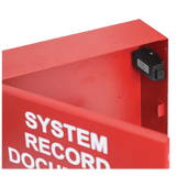 EM1212DOC-U - Caja Metálica de Registro / 12 x 12 x 4 pulgadas / USB-C 32 GB / Cerradura de Botón / Metal Calibre 18 / Compatible con Conductos 1/2 y 3/4 pulgadas
