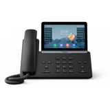 SIP-T87-W - Teléfono IP Ejecutivo SIP-T87W de Yealink con Pantalla Táctil Ajustable de 7 Pulgadas Wi-Fi 6 Bluetooth 5.0 y Cancelación de Ruido por IA