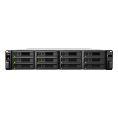 RS3621RPXS - Synology RackStation RS3621RPXS servidor NAS o de almacenamiento Servidor de almacenamiento Bastidor (2U) Intel® Xeon® D-1531 8 GB DDR4 Negro