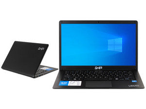 Laptop GHIA Libero: Procesador Intel Celeron N3350 2.4 GHz, 4GB LPDDR4, 64GB eMMC, Pantalla 14" LED, HD Graphics 500, Windows 10 Pro