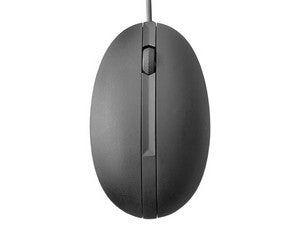 Mouse óptico HP 320M, 1,000 dpi, USB. Color Negro.