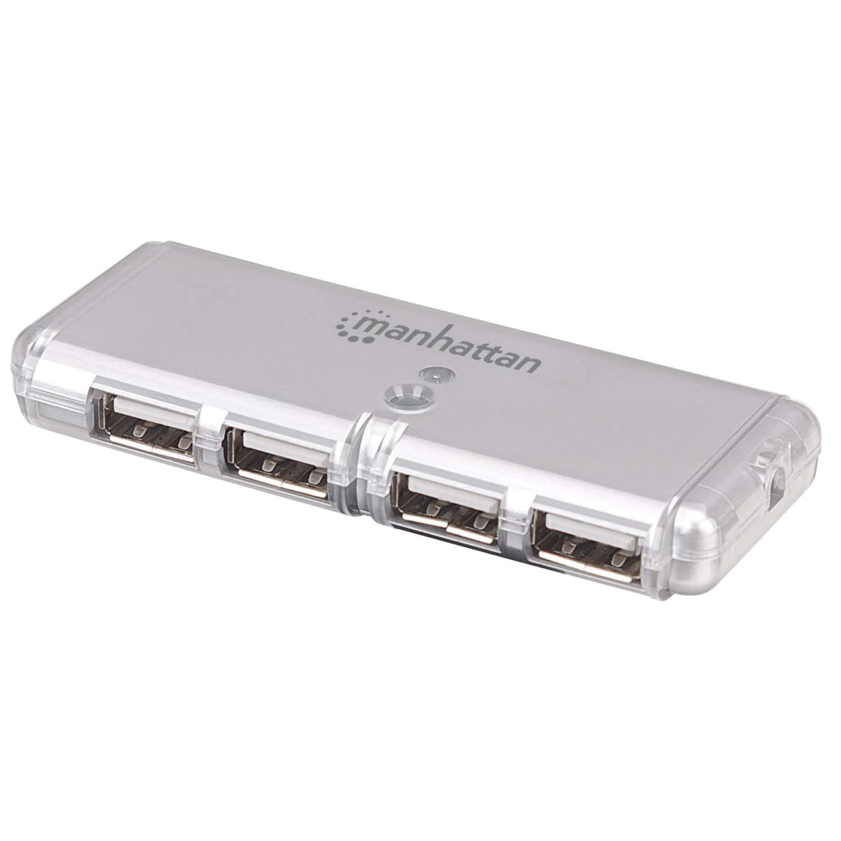 Hub Usb V2.0 4 Puertos Mini Sin Fuente Manhattan