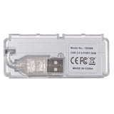 Hub Usb V2.0 4 Puertos Mini Sin Fuente Manhattan